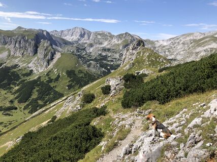 Foto von Barbara Schober entlang der Tour