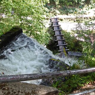 Wasserzulauf zum Trusetaler Wasserfall
