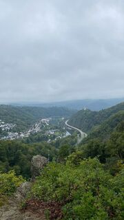 Foto von André Morgenstern entlang der Tour