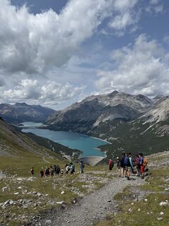 Foto von Roberto Pasolini entlang der Tour