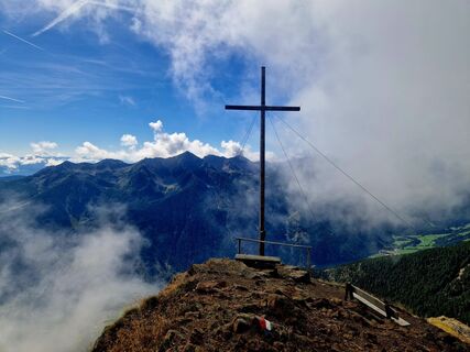 Foto von Magda entlang der Tour