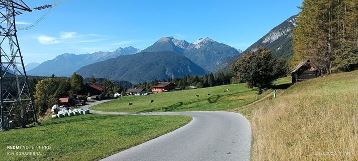 Foto von Karl-Heinz entlang der Tour