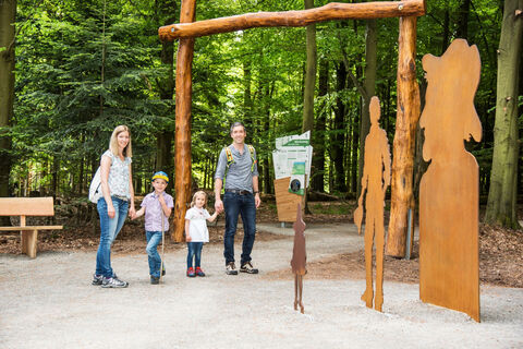 Eingang Märchenweg "Das kalte Herz" - Bad Wildbad