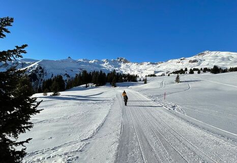 Winterwanderung Panüöl-Fursch Weg