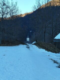 Foto de Alois Temper a lo largo del recorrido