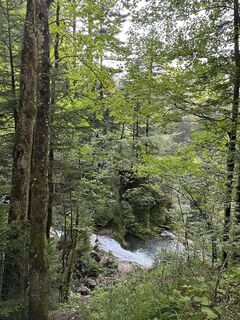 Foto von Cyrill Bischof entlang der Tour