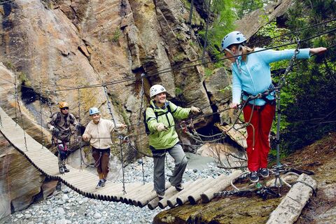 Gorge-Alpine zwischen Saas-Fee und Saas-Grund