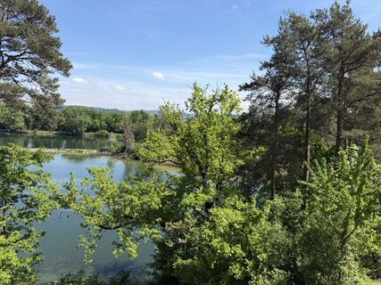 Foto von Astrid entlang der Tour
