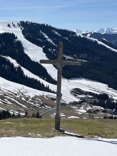 Foto von Heinz Sperl entlang der Tour