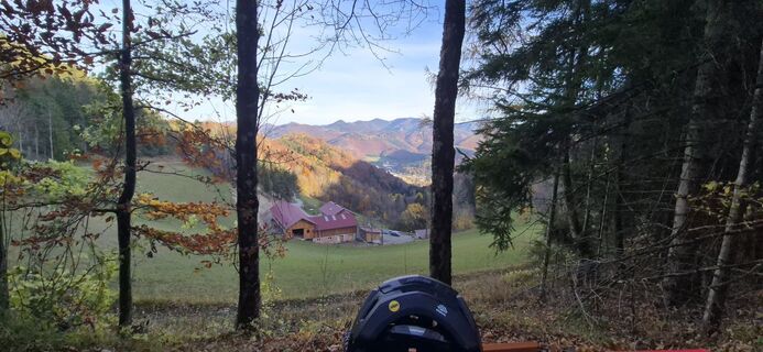 Foto von Hari Schrittwieser entlang der Tour