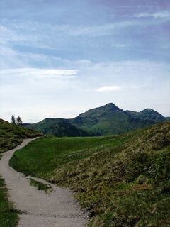 Weg zum Kreuzjöchlsee/Brechhorn