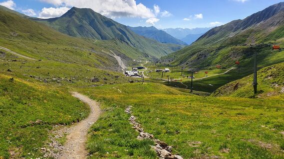 2.7 km Alp Trida-Talstation