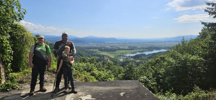 Foto von Mateja Rečnik entlang der Tour