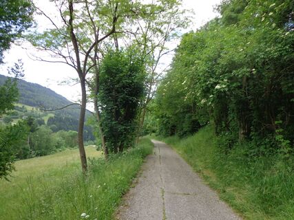 Alte Römerstraße Richtung Trebesing, höchster Wegpunkt