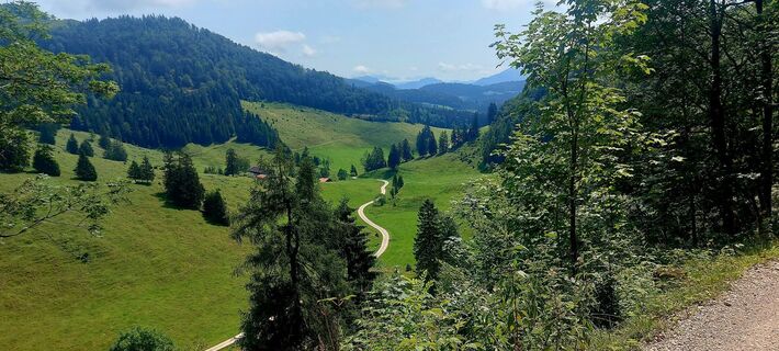 Foto von Hans Klamer entlang der Tour