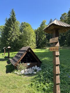 Foto von Bernadett Skáfár entlang der Tour