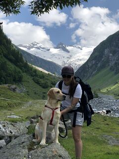 Photo de Christopher Schier le long du parcours
