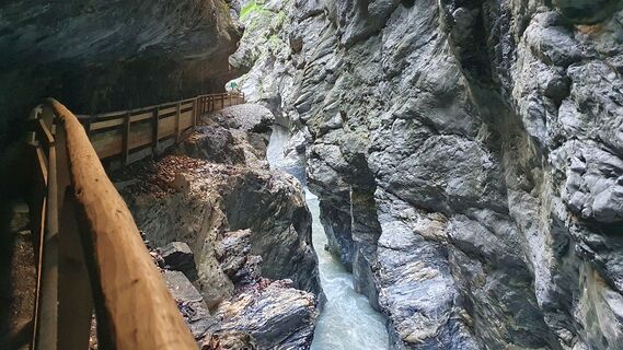 Enger Klammabschnitt