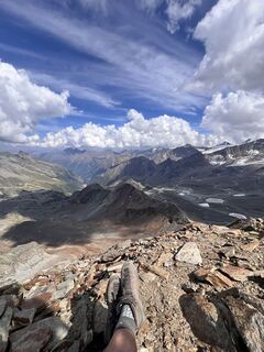 Photo de Laurynas Kucinskas le long du parcours