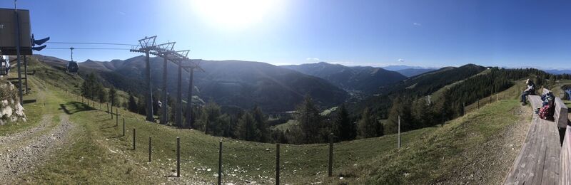 Foto von Wolfgang Thomaschitz entlang der Tour