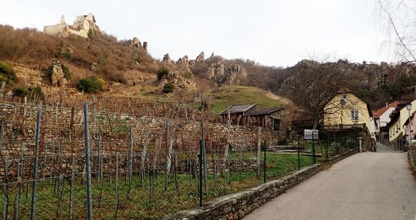 Aufstieg zur Ruine Dürnstein