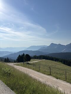 Photo de Heinz Sperl le long du parcours