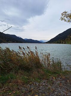 Foto von Dagmar Hofer entlang der Tour