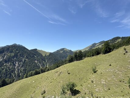 Foto von Silvia Huber entlang der Tour