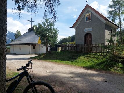 Foto de Walter Jenewein a lo largo del recorrido