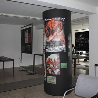 Ausstellung Justizpalastbrand 1927 Schattendorf