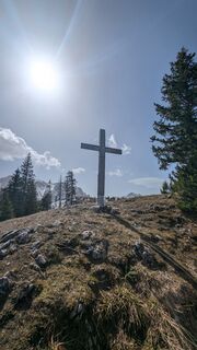 Foto von Klaus Lehner entlang der Tour