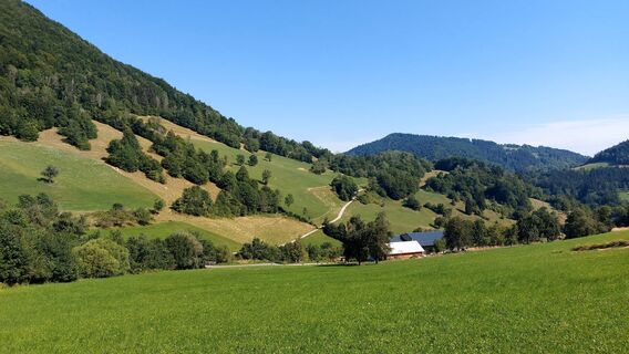 Foto von Regina Felber-Stossier entlang der Tour