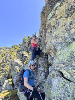 Klettersteig Rosskopf, Hochoetz