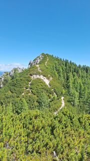Foto von Dagmar Hofer entlang der Tour