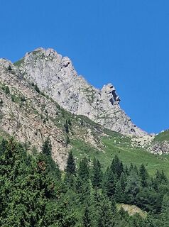 Photo de Cristian Mario Rota le long du parcours