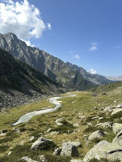 Foto de Agnese Martinelli a lo largo del recorrido