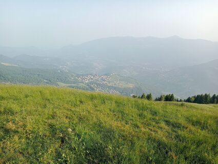 Photo de simone ravasi le long du parcours