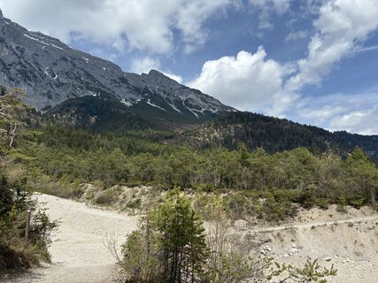 Foto von Martin Weninger entlang der Tour