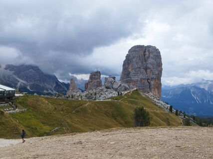Foto von Anne-Lise Garnier entlang der Tour