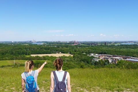 Blick von der Halde Rheinpreußen
