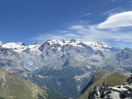 Foto von Monica entlang der Tour