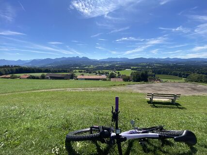 Foto von Sven Krieblin entlang der Tour