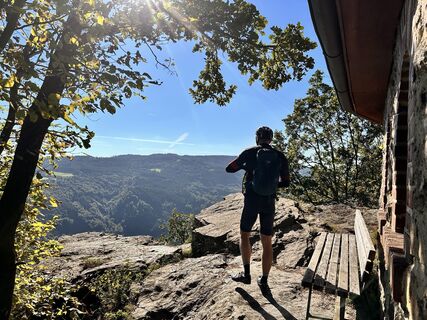 Foto von Eckhard Gerauer entlang der Tour