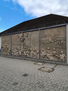 Lenk Relief am Zollhaus Ludwigshafen.