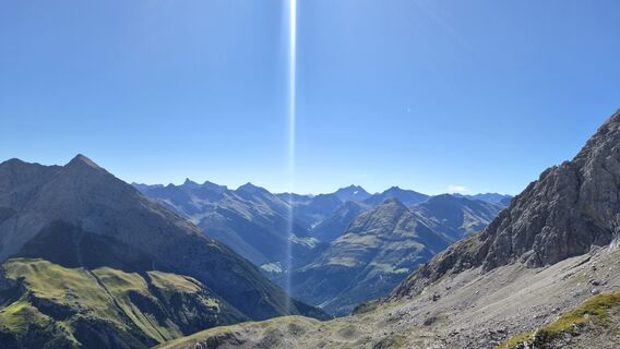 Foto von Sebastian entlang der Tour