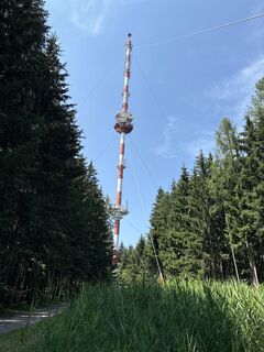 Foto von Heinz Sperl entlang der Tour