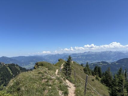 Foto von Mathias entlang der Tour
