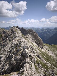 Photo de Armin Herzog le long du parcours