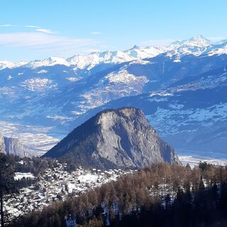 Ovronnaz - Weisshorn - Ebene