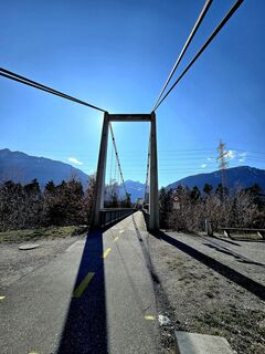 Foto von Hugo Faustinelli entlang der Tour
